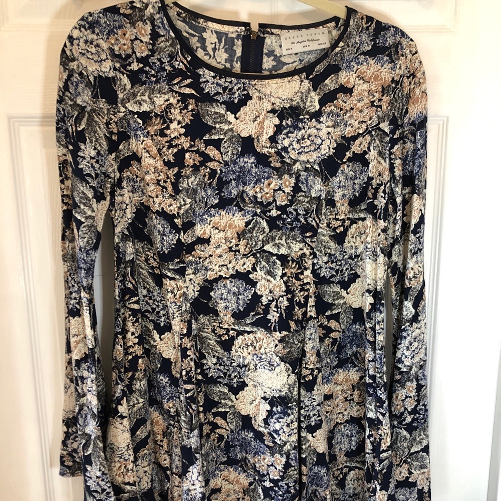 Forum Long-Sleeve, Floral Dress